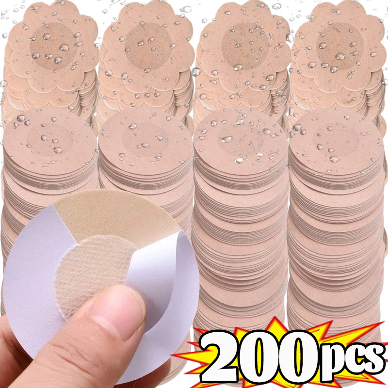 Nipple Cover Pasties - 10/200 Stück Damen Nippelabdeckungen, Brustlifting-Tape, Unsichtbare