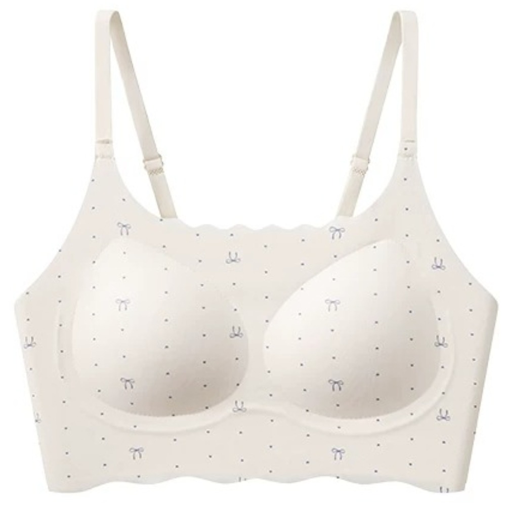 Bralette Wireless Soft - Heißer Verkauf: Süßer Blumen-Schleifen-Trainings-BH für Teenager,