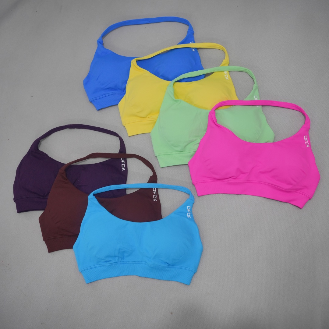 Sports Bra High Impact - DFDK Damen Nahtloser Sport-BH Hohe Unterstützung