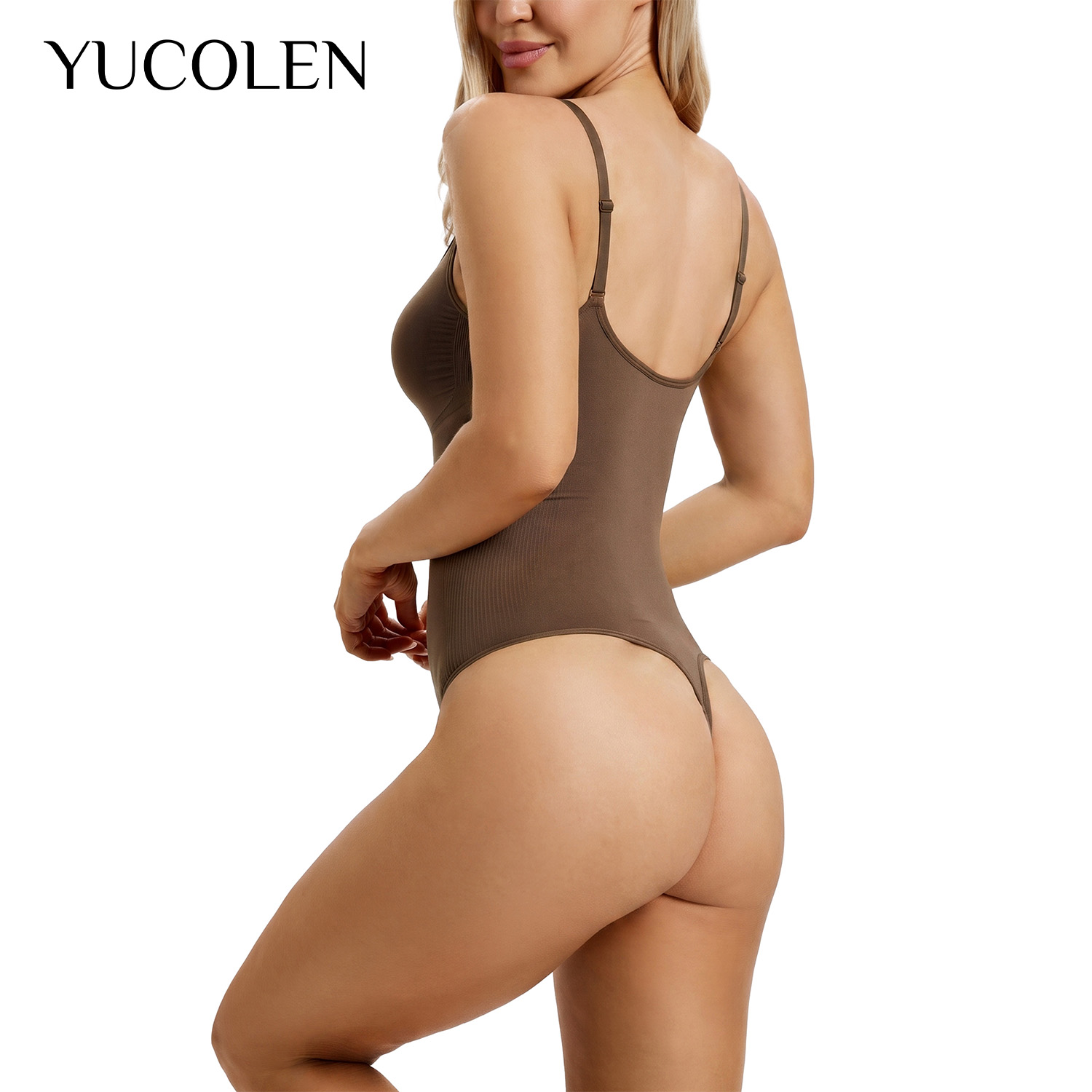 YUCOLEN Damen-Body mit U-Aussc – Shapewear Bodysuit Firm Bewertung und Preis