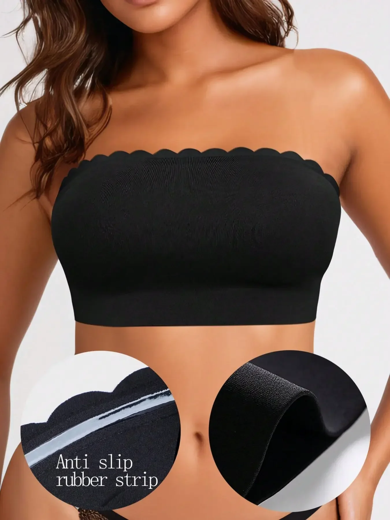 Damen-Trägerlos-BH, nahtloser  – Bralette Wireless Soft Bewertung und Preis